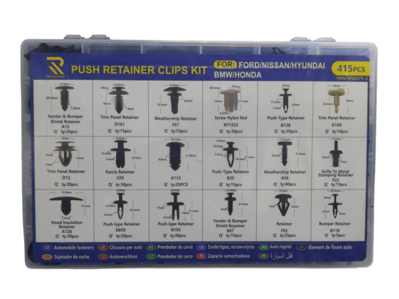Крепежни елементи  415 PCS