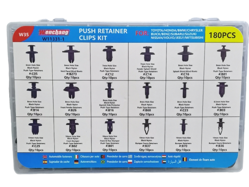 Крепежни елементи 180 PCS