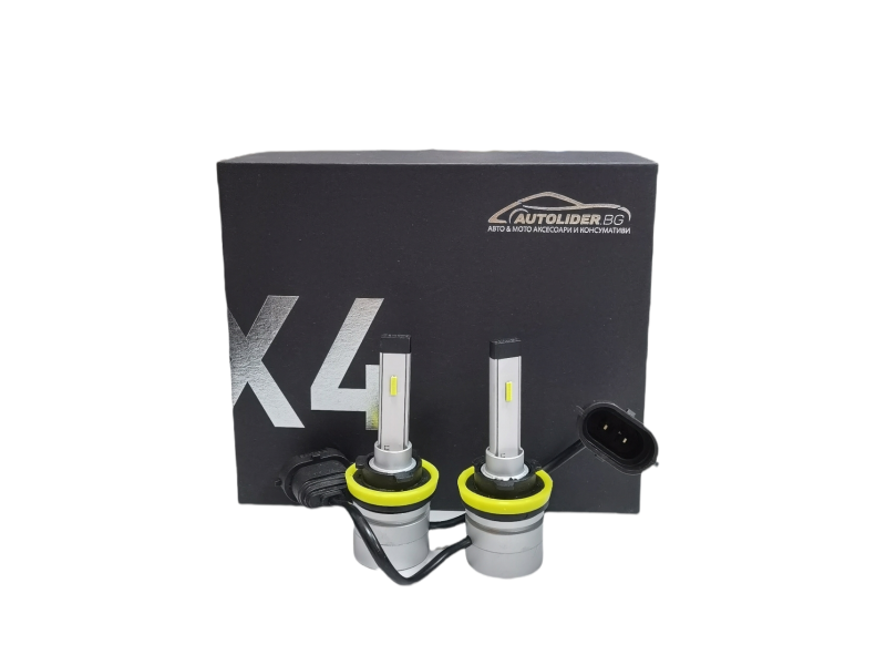 Н11 Н9 Н8 Х4 LED крушки за фар  5500K 12V