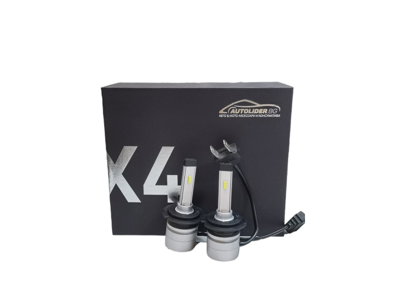 Н7 H4 LED крушки за фар 5500K 12V