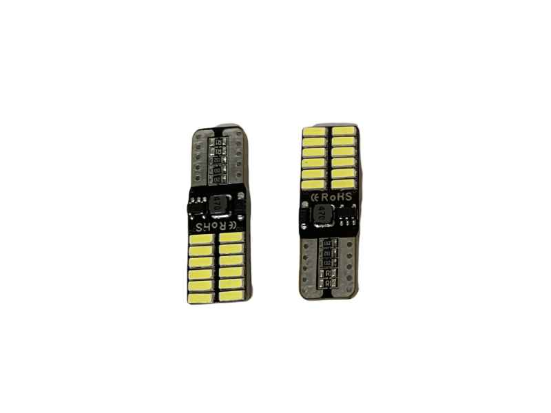 Крушка диод за габарит T10-24 6500K 12V 2...