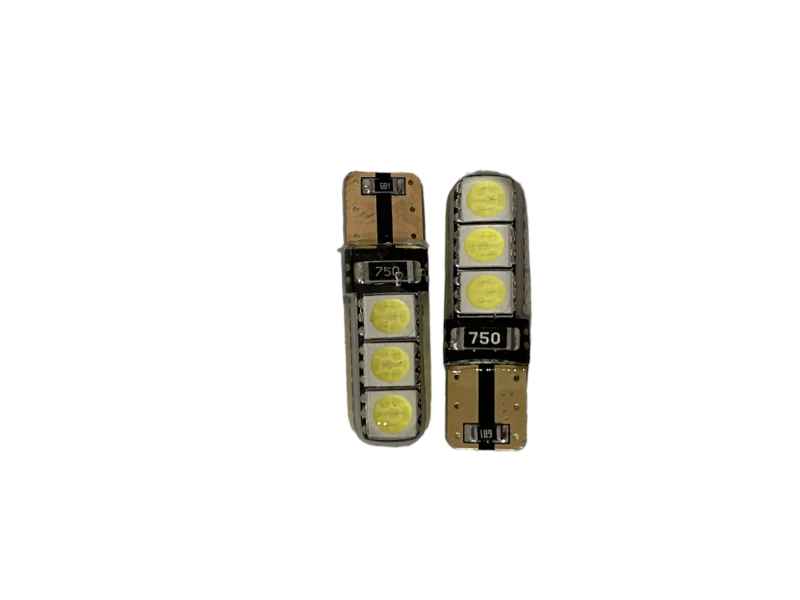 Крушка диод за габарит T10-6 6500K 12V 2 ...