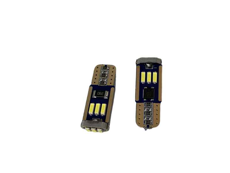 Круша диод за габарит T10-9 6500K 12V 2 б...