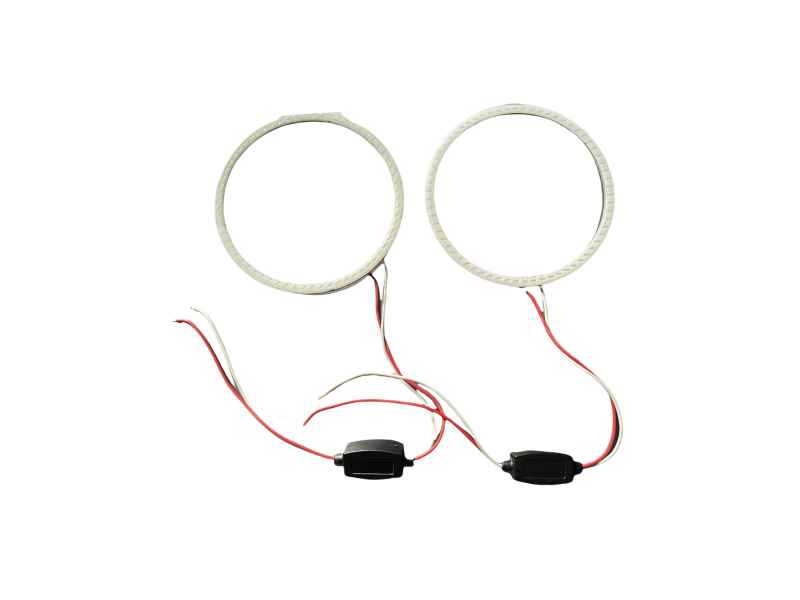  LED Angel Eyes 90 мм RED