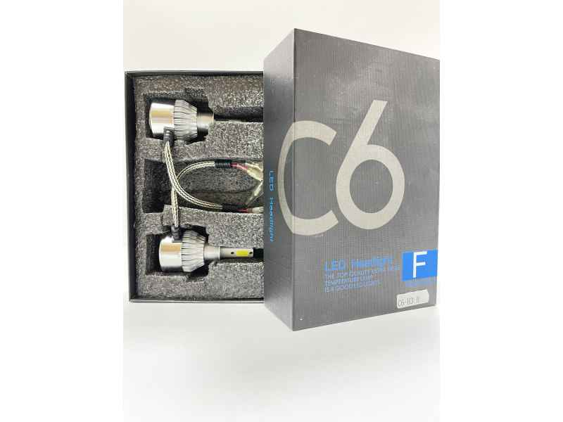 Н3 С6 LED диодна крушки за фар H3 C6 72W ...