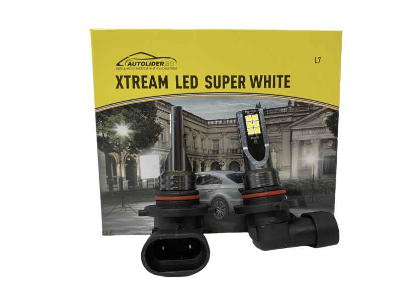 9006 L7 LED крушки за фар 9006-L7 36W 6500K 2 б�...