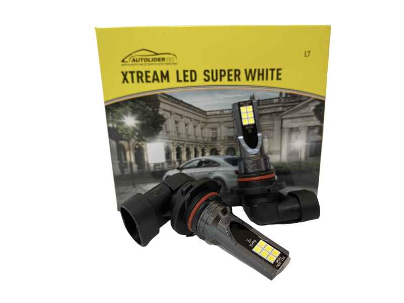 9006 L7 LED крушки за фар 9006-L7 36W 6500K 2 б�...