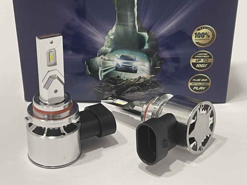 9006 Р9 LED крушки за фар 9006-P9 6500K 12V 2 б...
