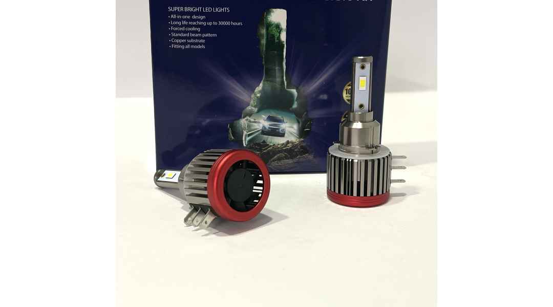Н15 Р9 LED крушки за фар H15-P9 6500K 12V 2 броя