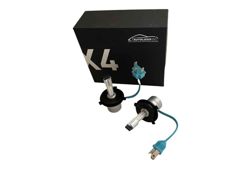 Н4 Х4 LED крушки за фар H4 X4 5500K 36W 2 бр�...