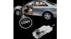 LED плафон 3D лого на Mercedes 12V 6000K-8500K 2 броя
